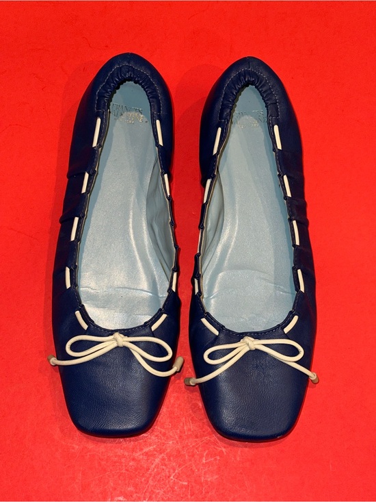 Frances Valentine Shoes - FRANCES VALENTINE Ava Square Toe Ballet Leather Flats Shoes 9 B Retail $398